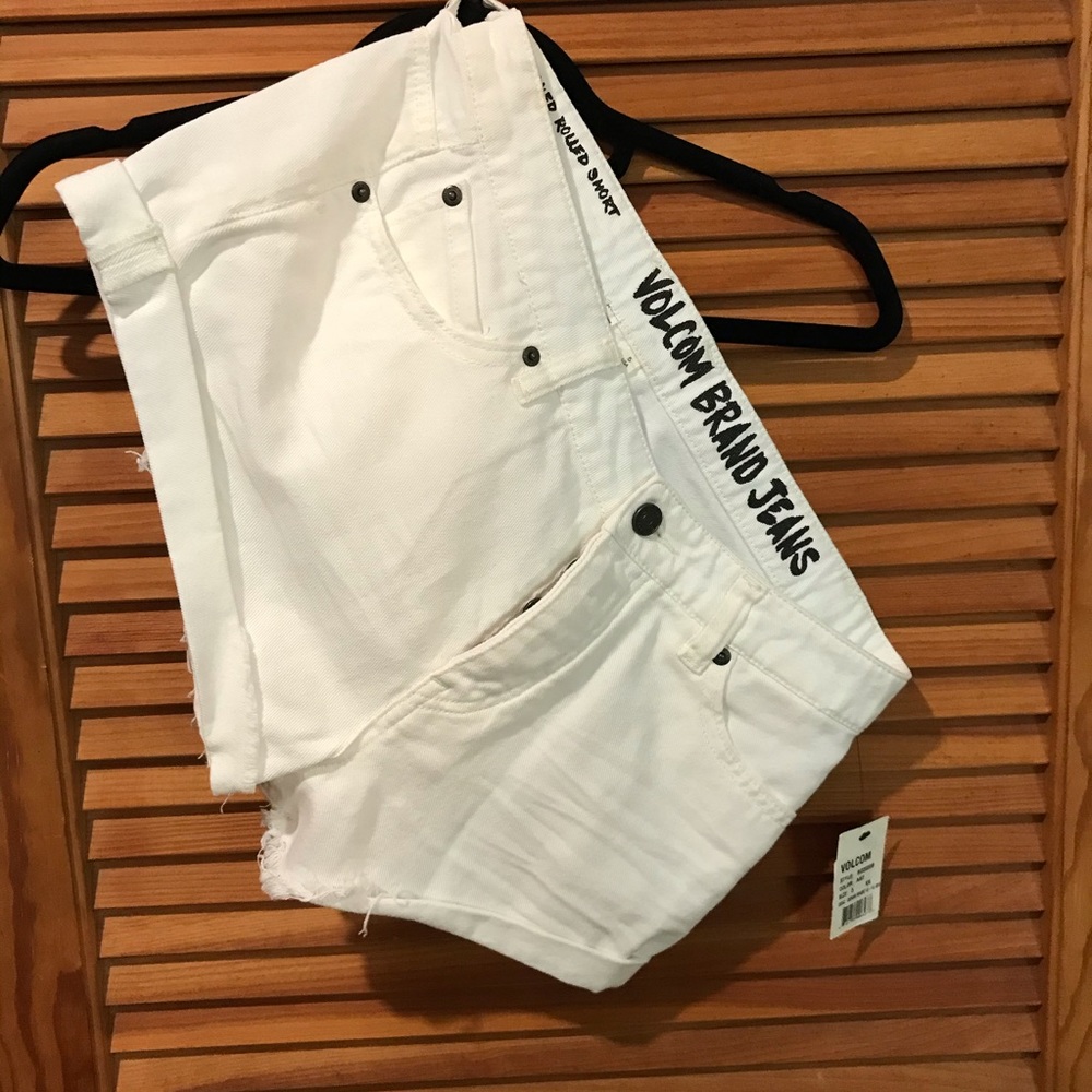 Volcom Brand Jeans- Stone Rolled Short